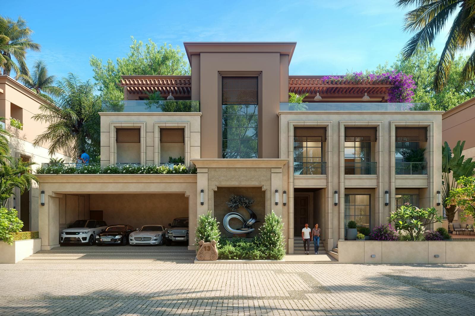 Private villas, Abu Dhabi